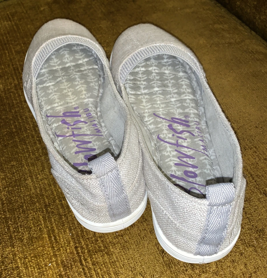 Zapatos Blowfish para mujer 6,5 mocasines sin cordones color jaspeado tostado informales planos bajos Foto 2 de 4