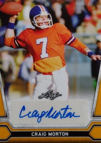 2021 Leaf Multisport Blaster Craig Morton #BA-CM1