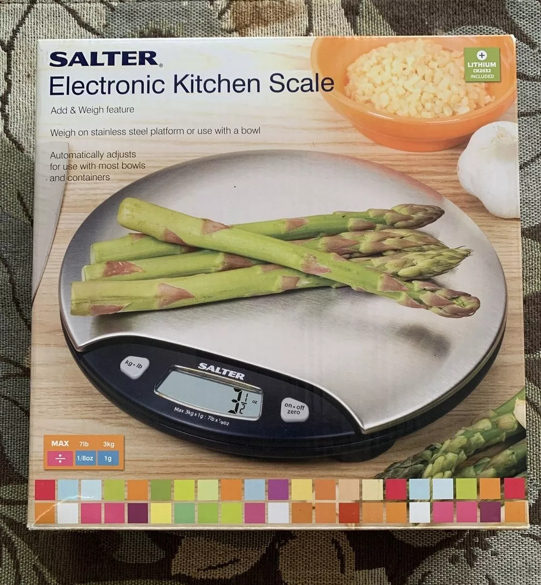 Salter electronic best sale kitchen scale