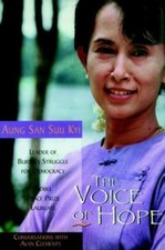 Voice of Hope: Conversations with Alan Clements Aung San Suu Kyi hardcover Used