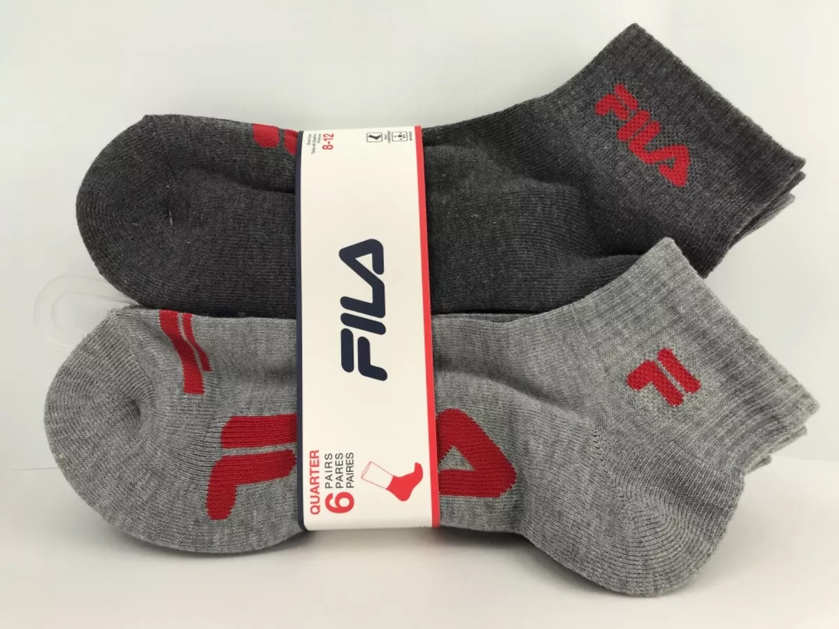 Fila crew cheap socks