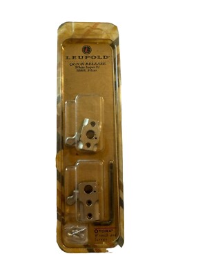Leupold Quick Release Knight MK-85 50070 Silver Detachable Accuracy Mounts
