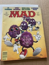 +++ MAD MAGAZINE #281 SEPTEMBER 1988 CALIFORNIA RAISINS VG Shipping included