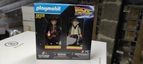 Playmobil BACK TO THE FUTURE new film Martin mcfly-dr Emmett brown movie
