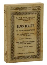 Black Beauty by ANNA SEWELL ~ First Edition 1890 ~ 1st US ~ Horses Animal Rights