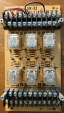 CERBERUS PYROTRONICS SIEMENS SR-32 SUPPLEMENTARY RELAY MODULE REV 8 580-121791