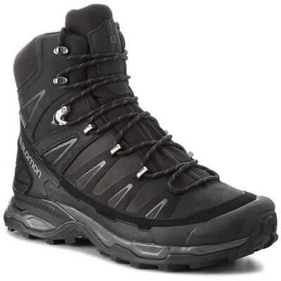 SALOMON X Ultra Trek GTX, Herren Trekking und Wanderstiefel Black Black Magnet