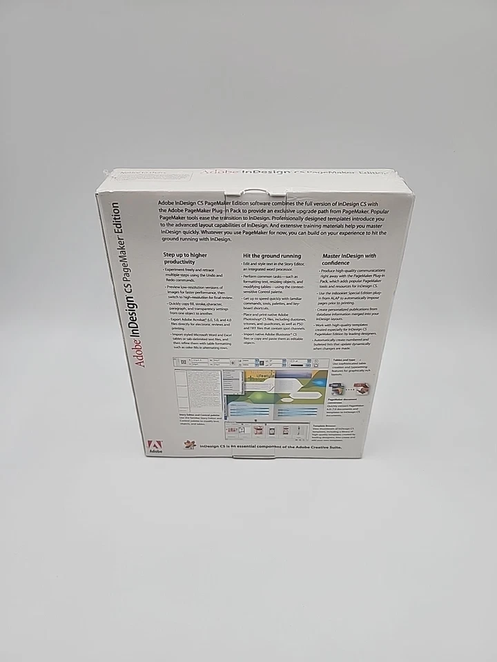Adobe InDesign CS Education for MAC Powered by xmp NEW SEALED - Image 3 of 4