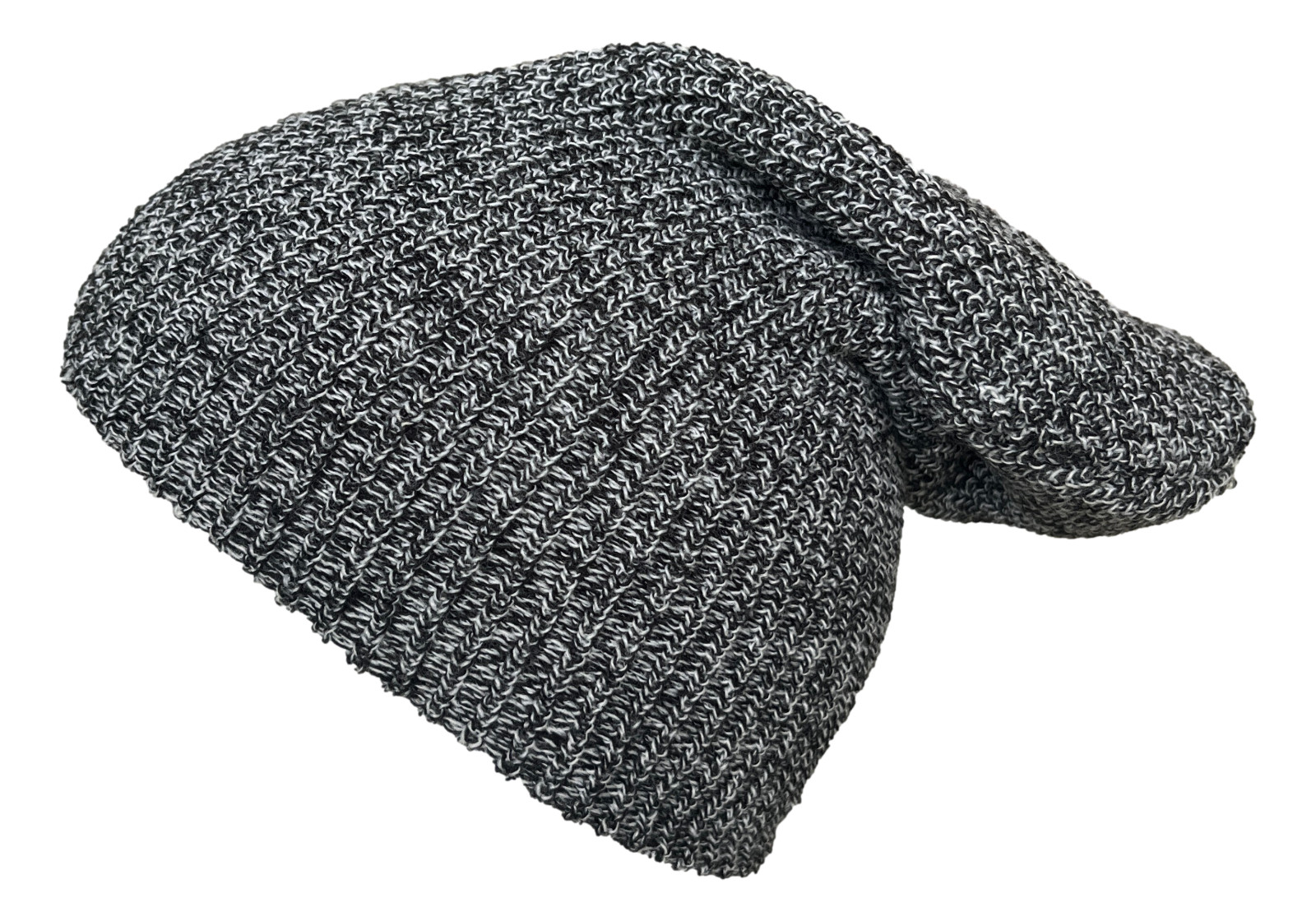 Soft Lightweight Long Slouch Baggy Winter Beanie Ski Cap Hat - Made In USA