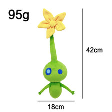 Pikmin Flower Green 42CM Plush Doll Figure Toy