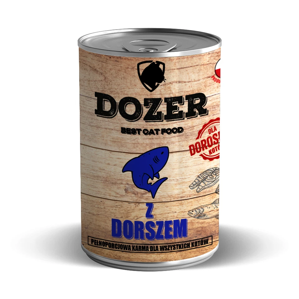 48x400g Katzenfutter Nassfutter DOZER Premium für Katzen Mix TOP in Dosen - Bild 4 von 4