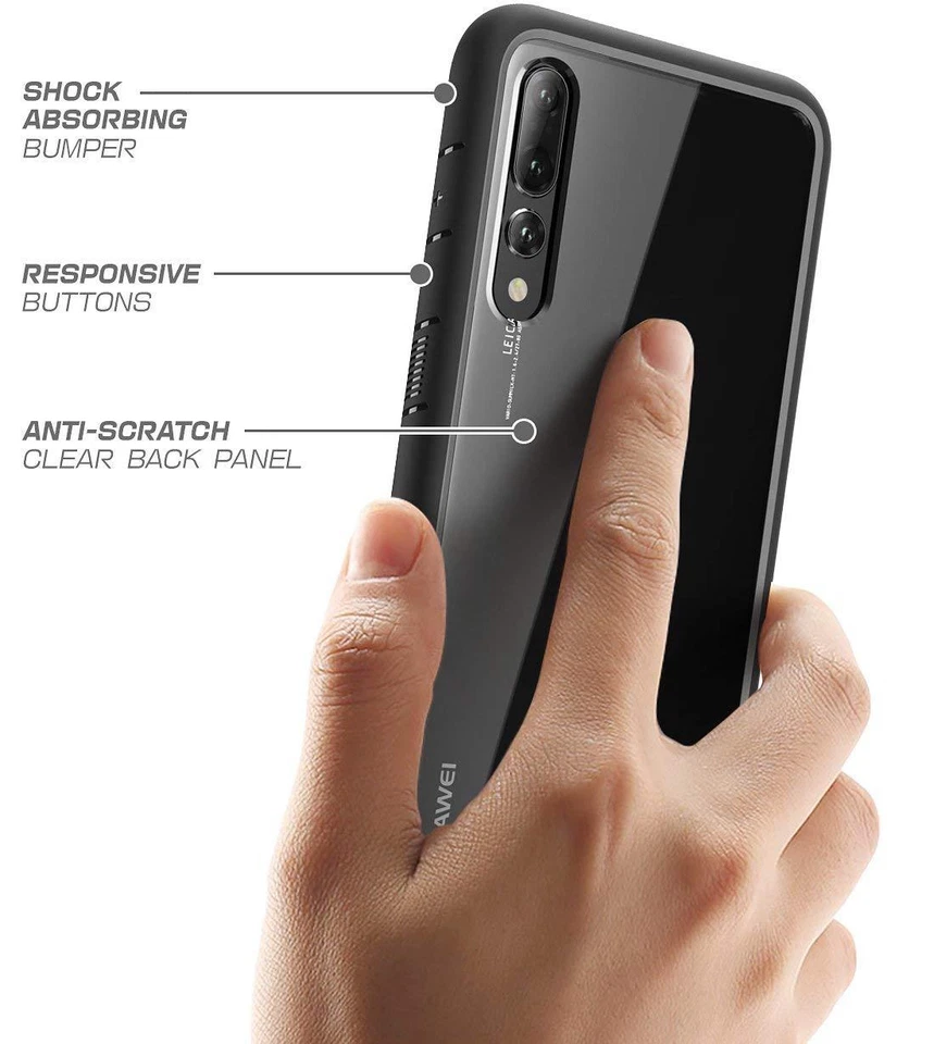 Funda Huawei P20 Pro, SUPCASE UB Estilo Premium Híbrida Antigolpes Transparente Estuche Cubierta Foto 4 de 4