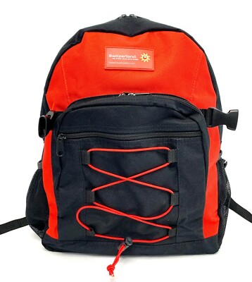 hawk bag black red