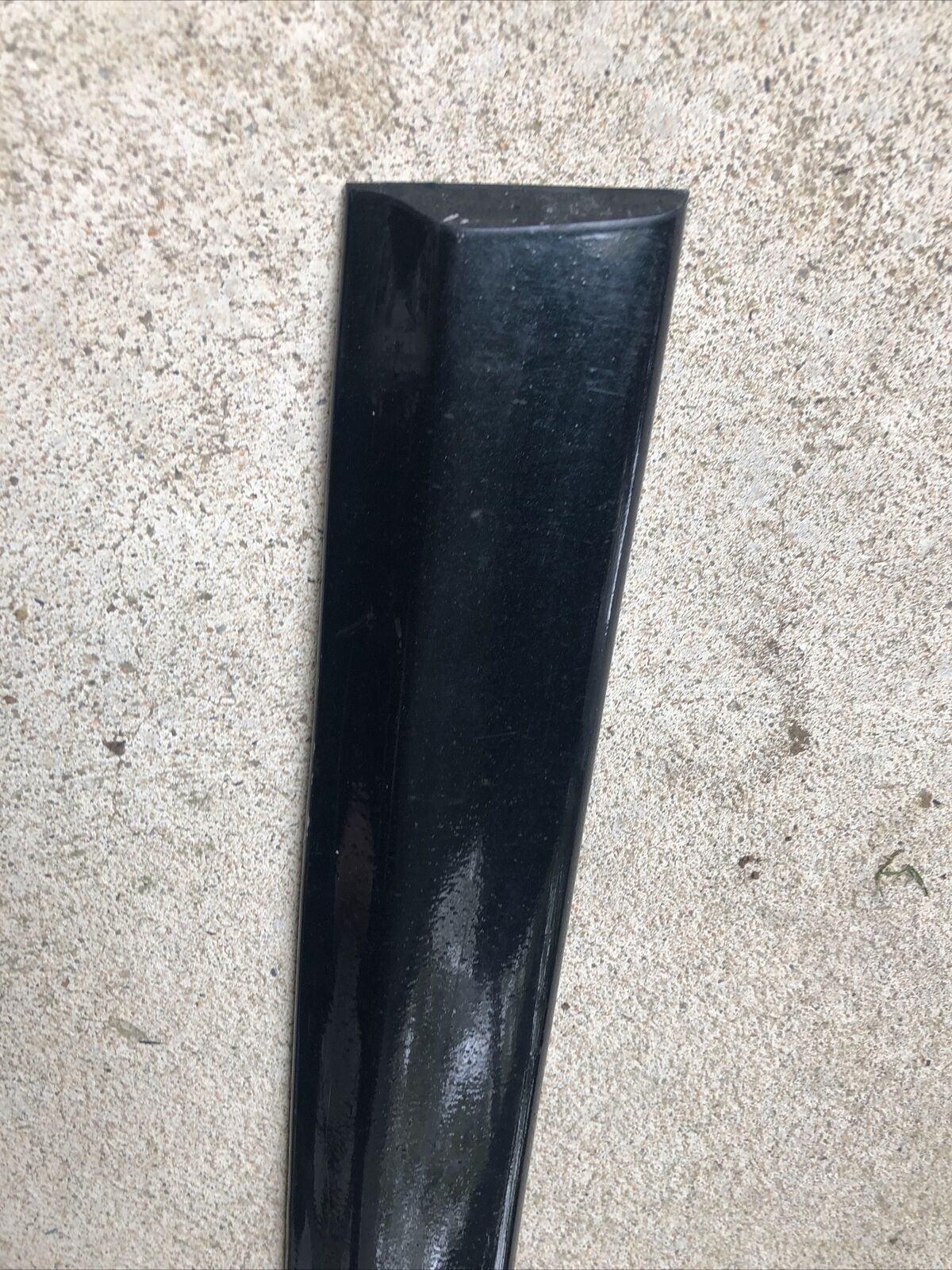 93-99 VW Golf 2 DR Left Rear Door Rub Strip Molding Red Stick On