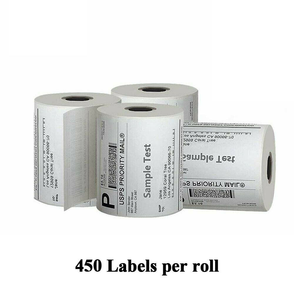 80 Rolls Of 4x6 Direct Thermal Shipping Labels | 250/Roll, Fits