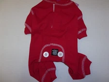Red Dog Thermal Pajamas XS S XL Pjs new pet Petrageous  jumpsuit Christmas small