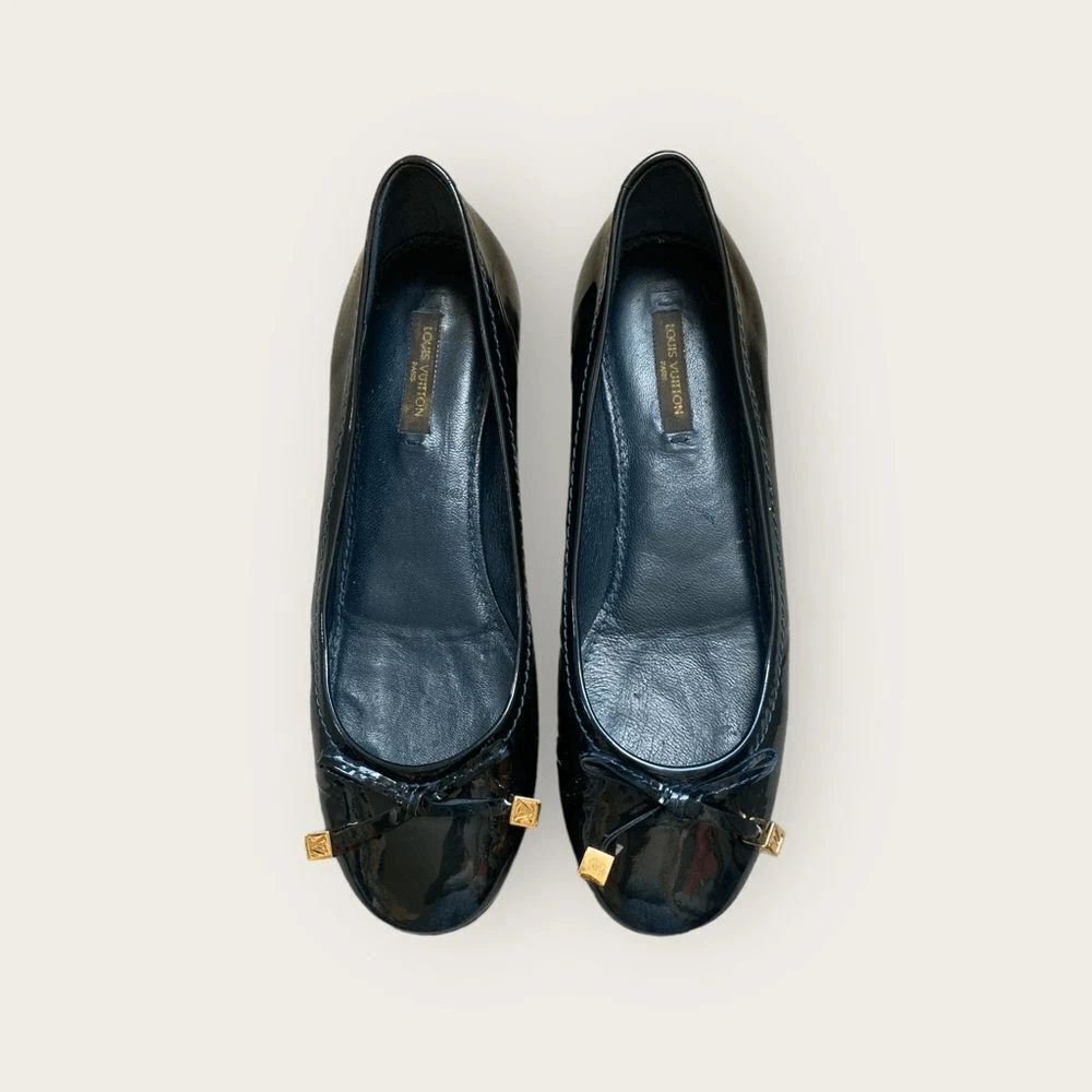 Louis Vuitton Ballet Patent Leather Flats for Women for sale | eBay