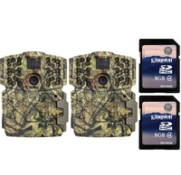 (2) Moultrie No Glow Invisible 20mp Mini 999i Ir Trail Game Cameras W/ Sd Cards on sale (2) Moultrie No Glow Invisible 20mp Mini 999i Ir Trail Game Cameras W/ Sd Cards on sale