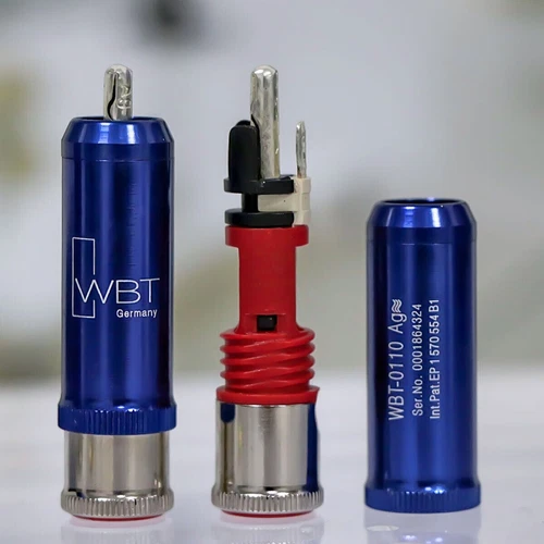 4X WBT-0110 AG Nextgen HiFi Audio Cinch Stecker Koaxialkabel Verbindungsstecker - Bild 4 von 11