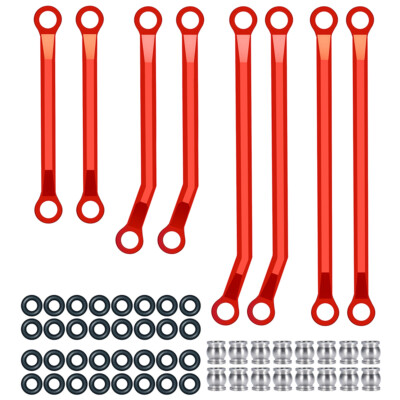 KEEDA Amortisseurs Filetés Pour RC Crawler 1/18 TRX4M – Lot De 4, Longueur 77 Mm, Alu Doré