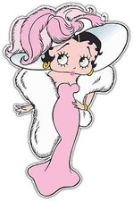 Betty Boop Kids Cartoon Car Bumper Window Locker Sticker Decal 3.6"X5"