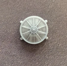 1:8 3D Printed Electric Fan.  Comes Unpainted.