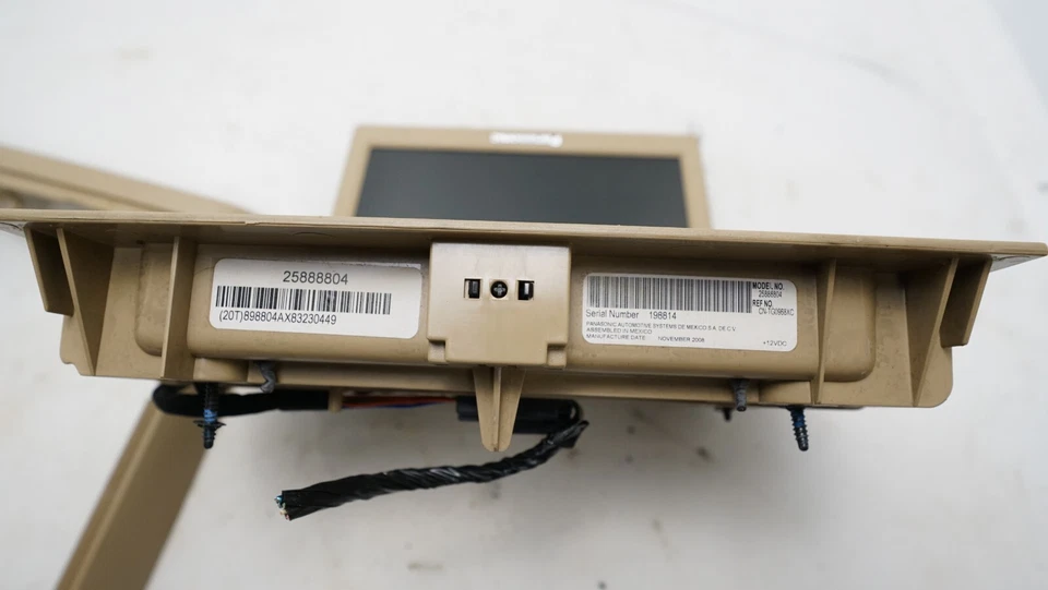 Chevrolet Tahoe 07-14 OEM TETO OVERHEAD TV DVD TELA PLAYER - Imagem 4 de 4