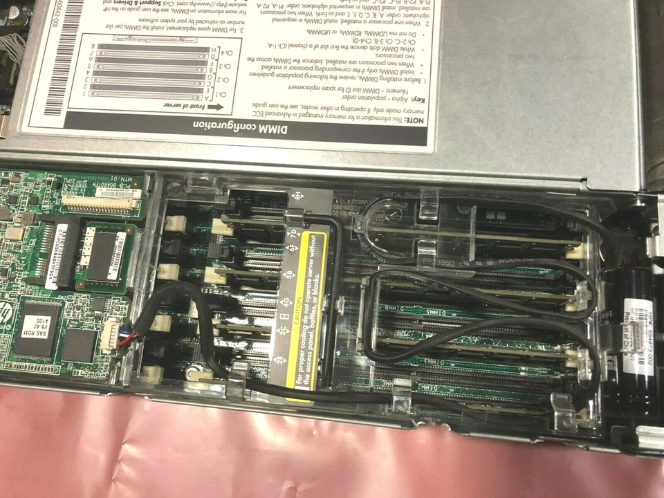 HP ProLiant BL465C GEN8 2x AMD Opteron 6376 2.3GHz 32GB RAM  292GB HDD634975-B21 - Image 4 of 4