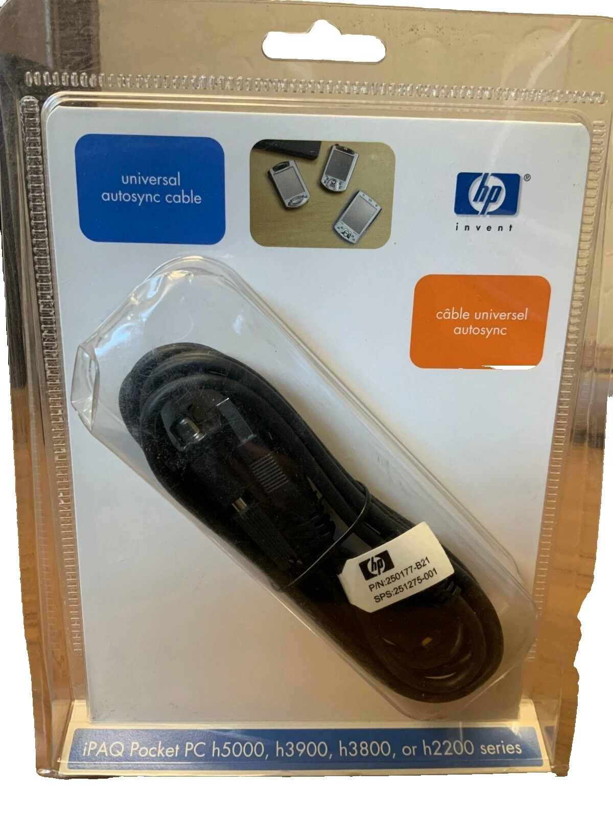 Carga HP PDA/Cables de Sincronización de Datos Para HP