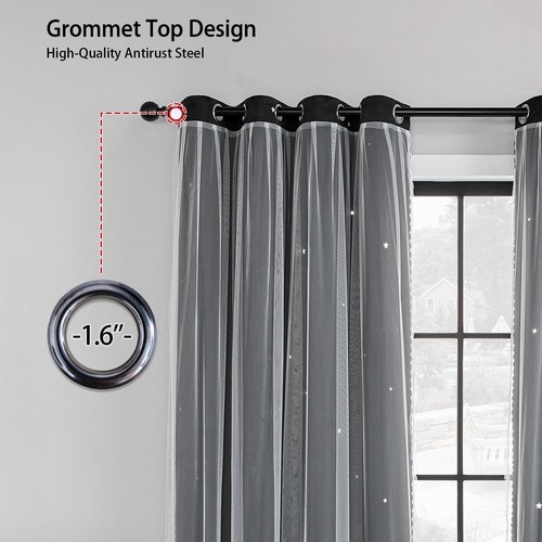 Cortinas opacas Dream Star para habitaciones infantiles - Picture 18 of 33