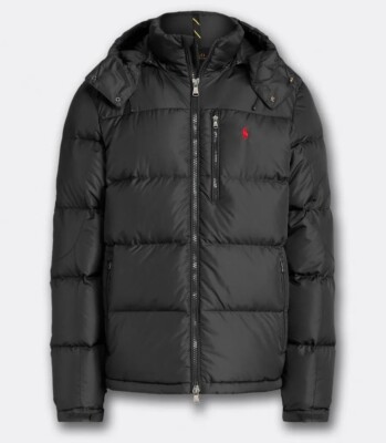 Polo Ralph Lauren Down Fill Zip Pocket Hooded Puffer Men's Polo Ralph Lauren Down Fill Zip Pocket Hooded Puffer Men's