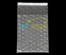 60PCS 2.5" x 3" Self Seal Clear Bubble Small Packing Pouches 65 x 80+20mm