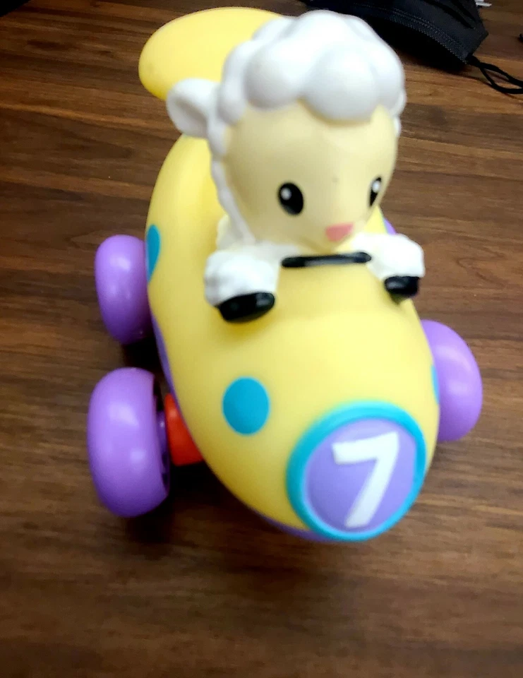 INFANTINO SPRING SPEEDSTER BEBÉ JUGUETE COCHE DE CARRERAS CORDERO Foto 3 de 3