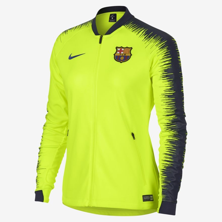 NIKE FC Barcelona Anthem Dri Fit Women's Football Jacket Barca