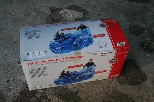 Motorrad Indoor Faltgarage VCI, Größe L