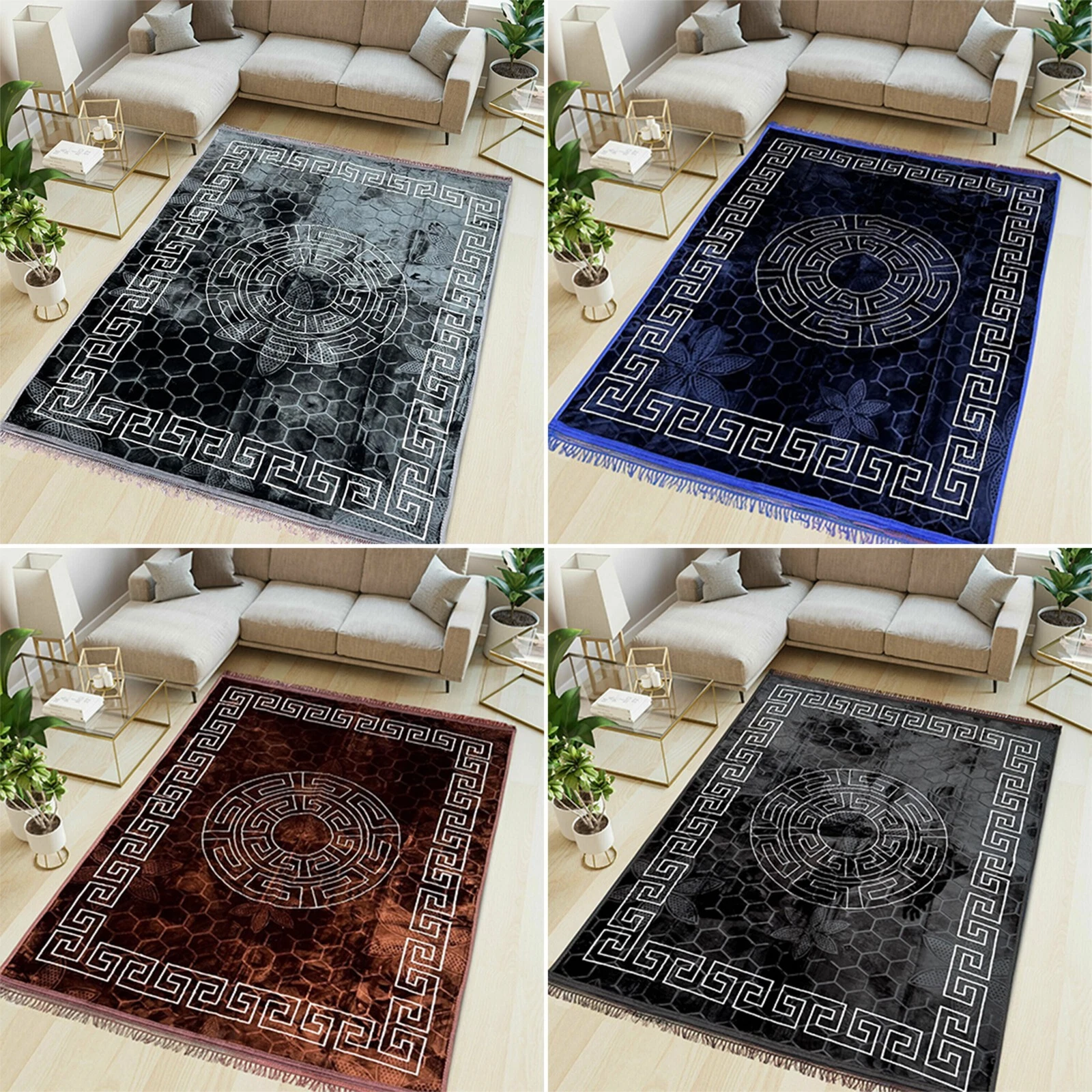 Greek Teddy Rug