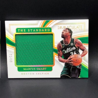 2022-2023 Immaculate Marcus Smart Game Worn Patch ICS-MSC