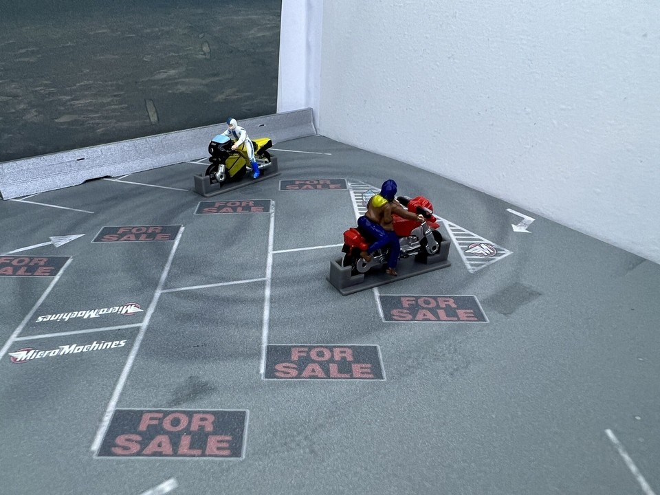 Micro Machines Motorcycles Stands Size C eBay