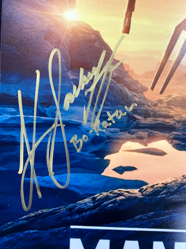 The Mandalorian 16x20 poster 4x signed JSA Sackhoff, Swallow, Esposito & BDH - Afbeelding 3 van 7