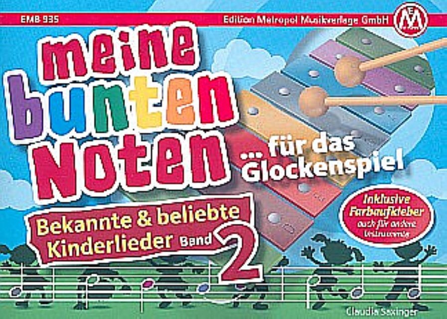 Thumbnail - Claudia Saxinger Meine Bunten Noten Für Das Glockenspiel