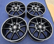 19 Newly Powder Coated Satin Matte Black Porsche Cayenne Oem Factory Wheels Rim