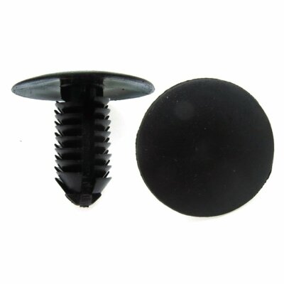 rieder 50 Stks 6mm x 12mm Plastic Klinknagels Auto Push Clips & 100 Stks 7mm Plastic Klinknagels Bevestigingsmiddel Auto Bumper Push Clips