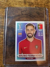 2022 Panini FIFA World Cup USA Stickers- Bruno Fernandes #POR 12 Portugal