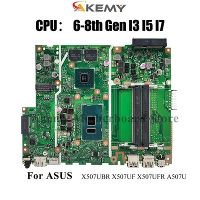 X507UBR Motherboard For ASUS A507U Y5000U X507UFR X507U 2-slot Mainboard W/CPU