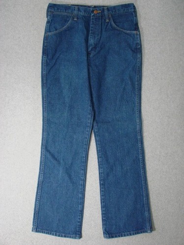 TI13414 EE. UU. **WRANGLER** 945NAV BOOT CUT JEANS 32x32 (msr 31"x32") - Imagen 1 de 5