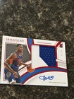 Charles Bassey 21-22 Immaculate RPA On Card Auto Red /25 RC