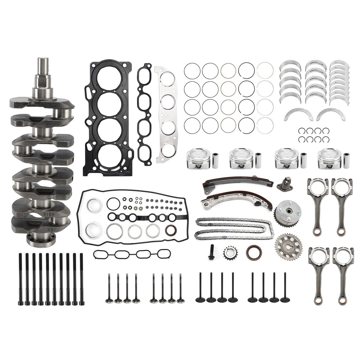 1ZZ-FE 1.8L Engine Rebuild Overhaul Kit for Toyota Celica Corolla