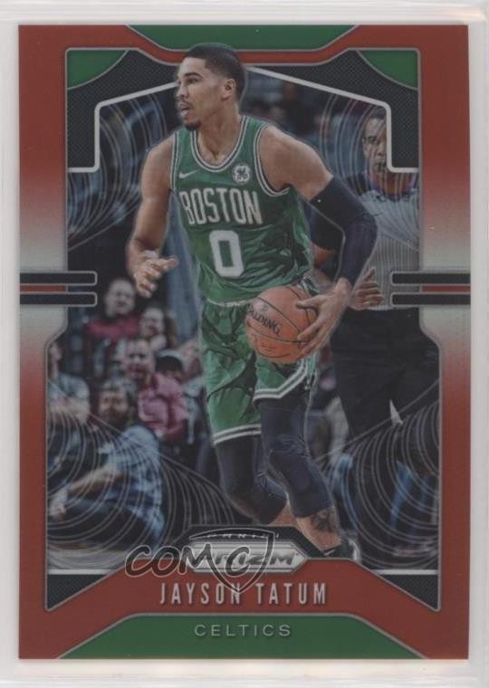 2019-20 Panini Prizm Red Prizm 180/299 Jayson Tatum #39 uk2