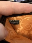 BRIGHTON Brown Cher Croc Patent Leather Zip Around Wallet NO Strap — photo 2