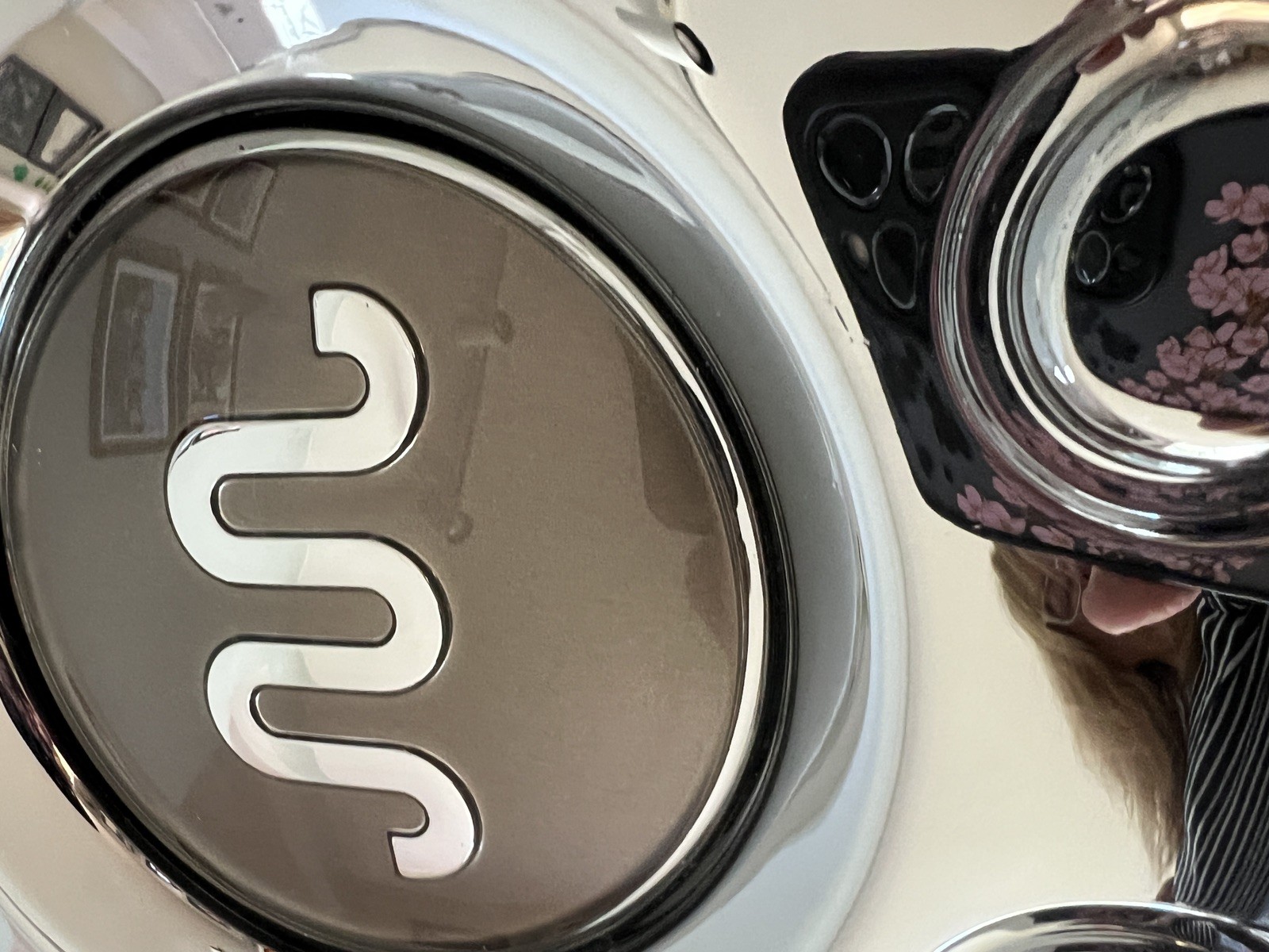 #KN (1)  17 -25 Ford F350 SD  Dually Rear KING RANCH Center Cap  HC34-1A096-ADB